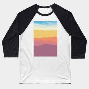 Sunrise in the mountains Baseball T-Shirt